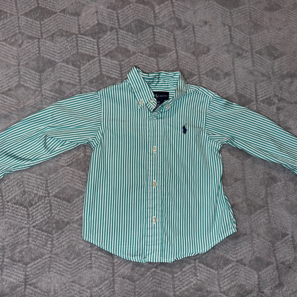 Infant Ralph Lauren Plaid Poplin Shirt